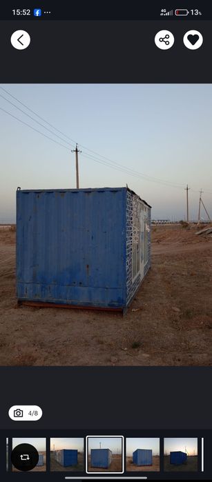 Kanteyner 6m doʻkon