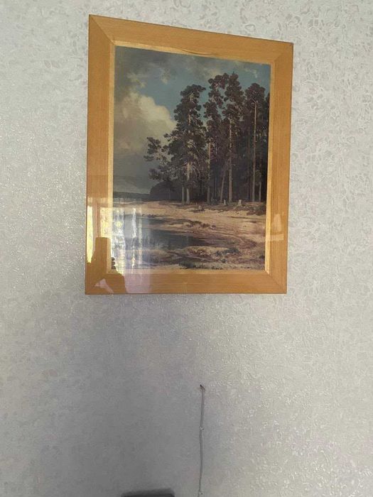 Картины в рамках, комплект 6 шт.