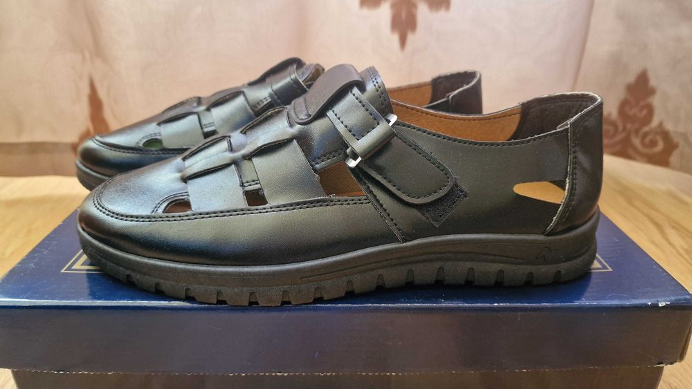 Sandale Bărbați Respirabili din piele Anti-alunecare Casual