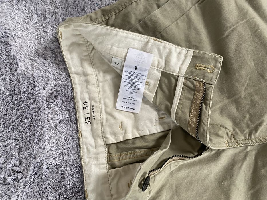 Pantaloni chino G Star model slim fit W33 L34