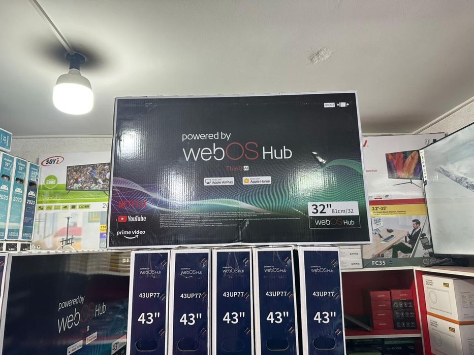 Новый телевизор смарт тв LG webos