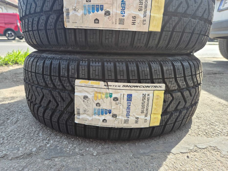 4 Anvelope M+S IARNA - 205/55/16 - PIRELLI - NOU - DOT 2020 2021 !