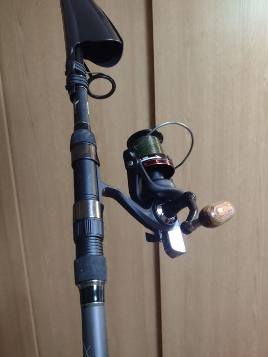 Lanseta telescopică Passion 3,6 m+mulineta FL+ praștie