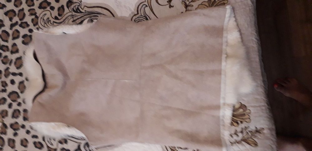 Дамски кожен елек