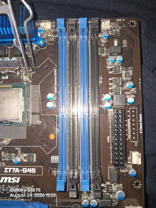 Placa de baza MSI Z77A-G45, socket 1155