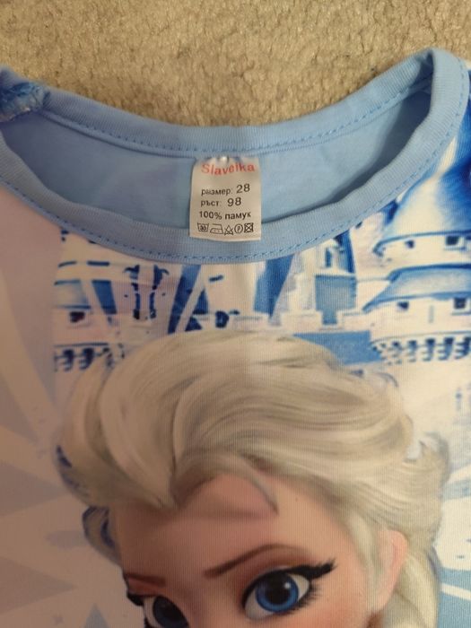 Детска рокля на Елза!! 98см