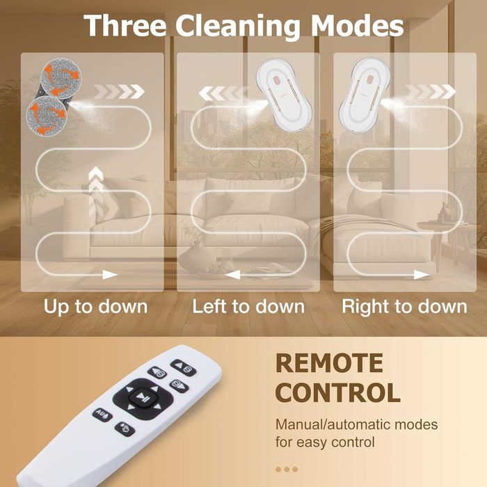 Робот за прозорци CHOVERY window cleaning robot,Гаранция