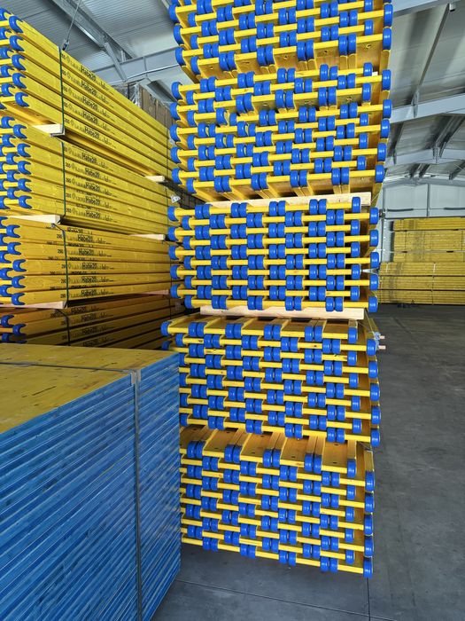 LANA IRU PU: Cofraje tip doka, panouri galbene, Grinda H20