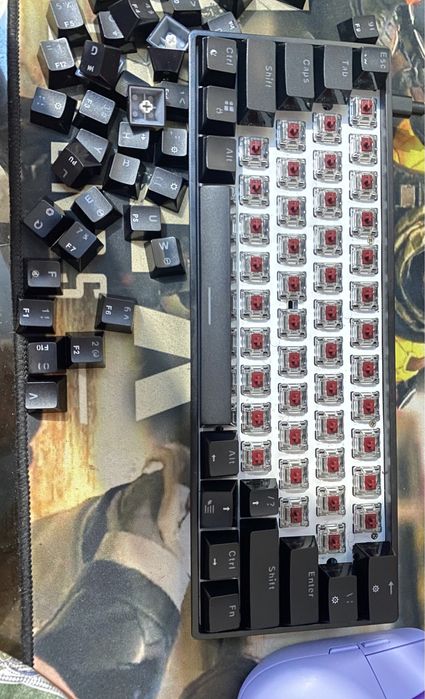 механическая клавиатура gk61