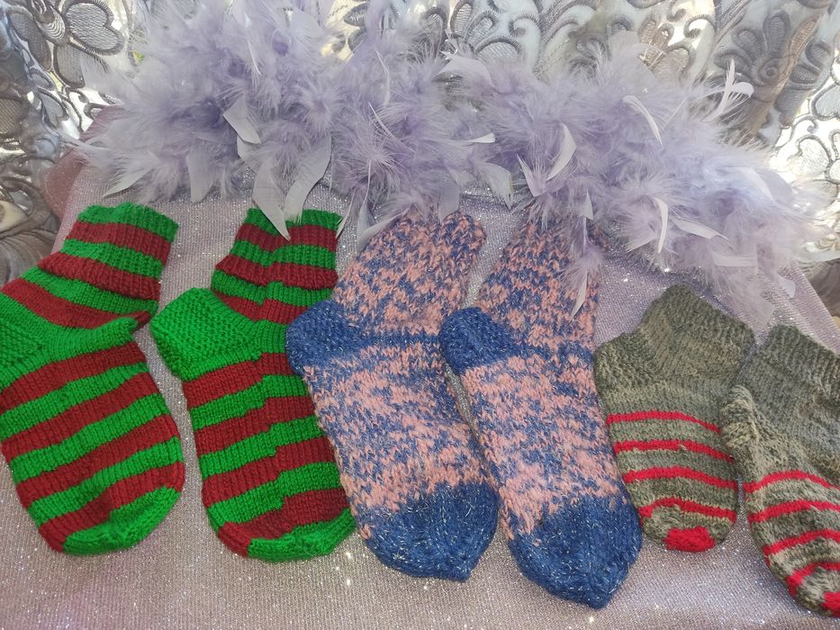 Детские теплые тапочки,носочки и пинеточки из чистой мягкой шерсти