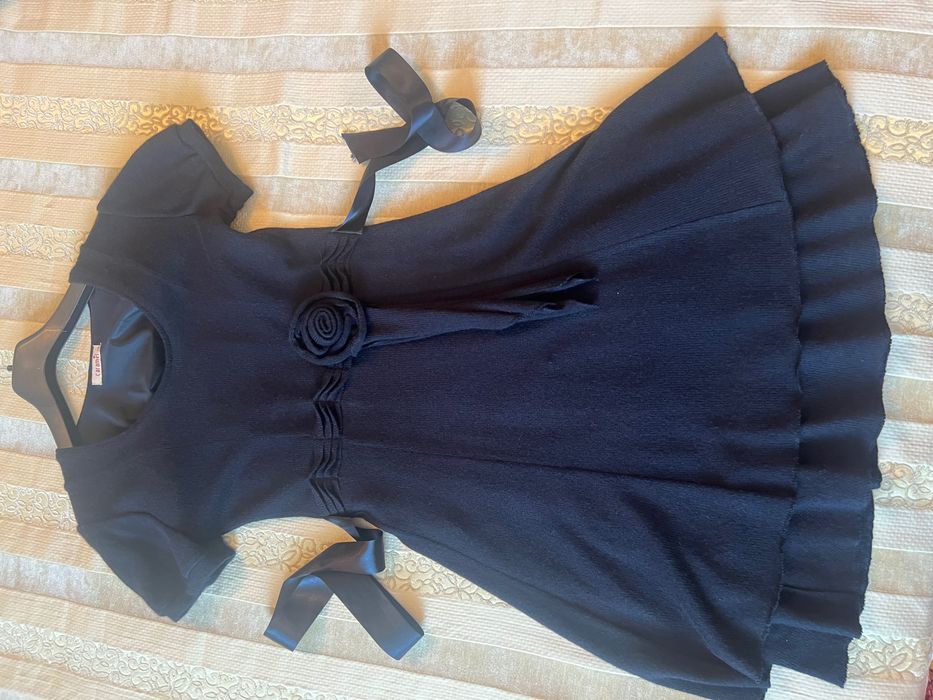 Rochie neagra Caramel 38