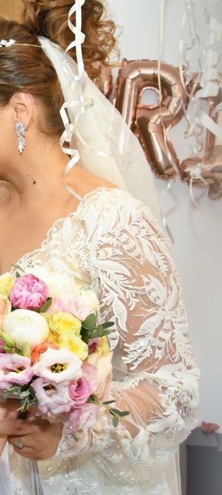Vând rochie de mireasă, A line, mărime L