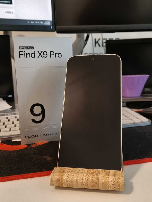 OPPO Find X9 PRO Silk White alb 16GB RAM 512GB ca nou garantie 04.2028 baterie 100%