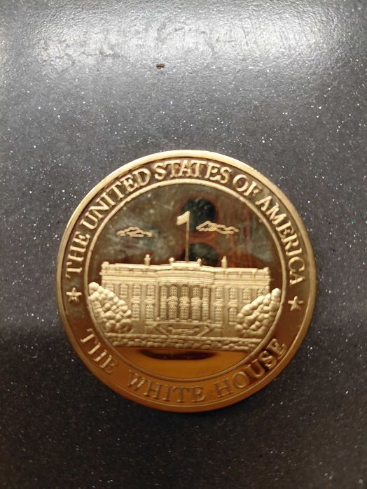 Колекционерска монета Медал  Белият дом, САЩ