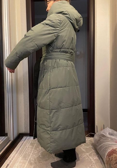 Зимняя длинная куртка