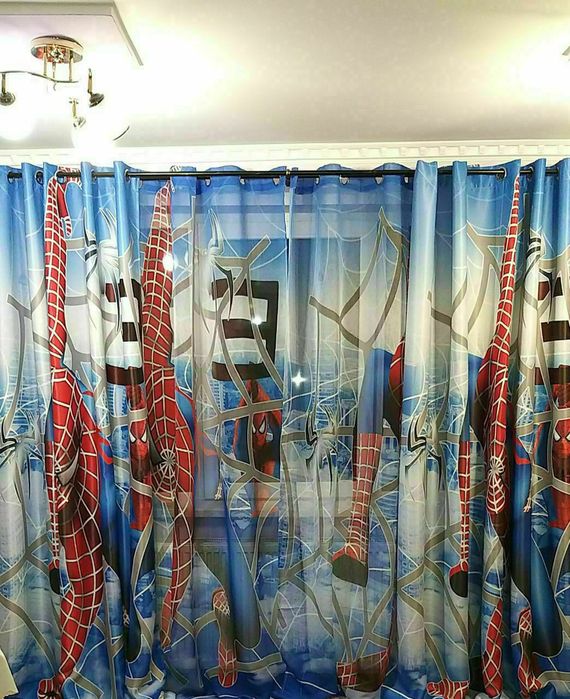 Set perdea cu draperie 2 m sau 4 m lățime 2.50 m înălțime