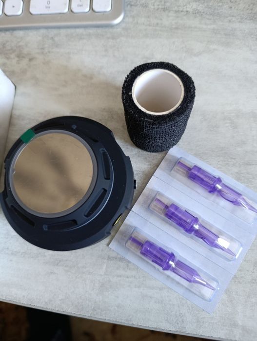 Тату машинка с комплектующими