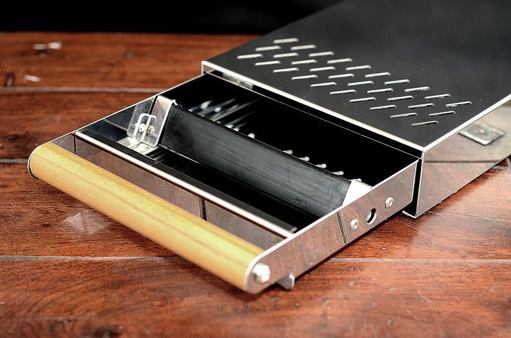 Sertar pentru Saț (de cafea), mini, elegant, INOX