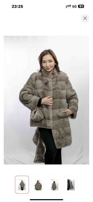 Шуба норка таза