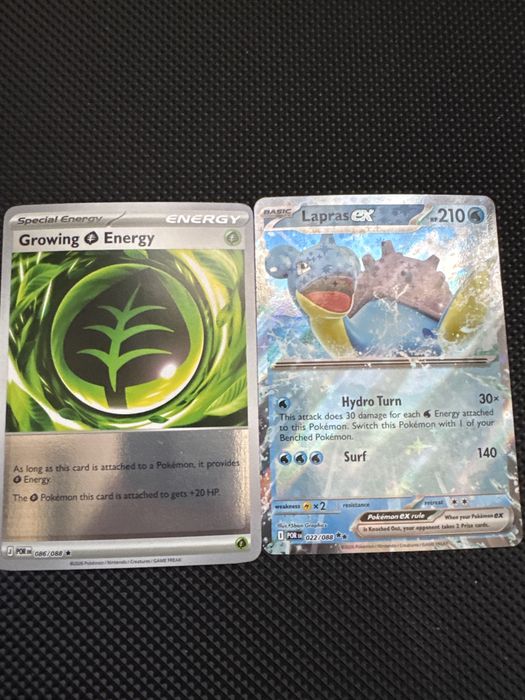 [Selling] Lapras ex + Special Growing Energy