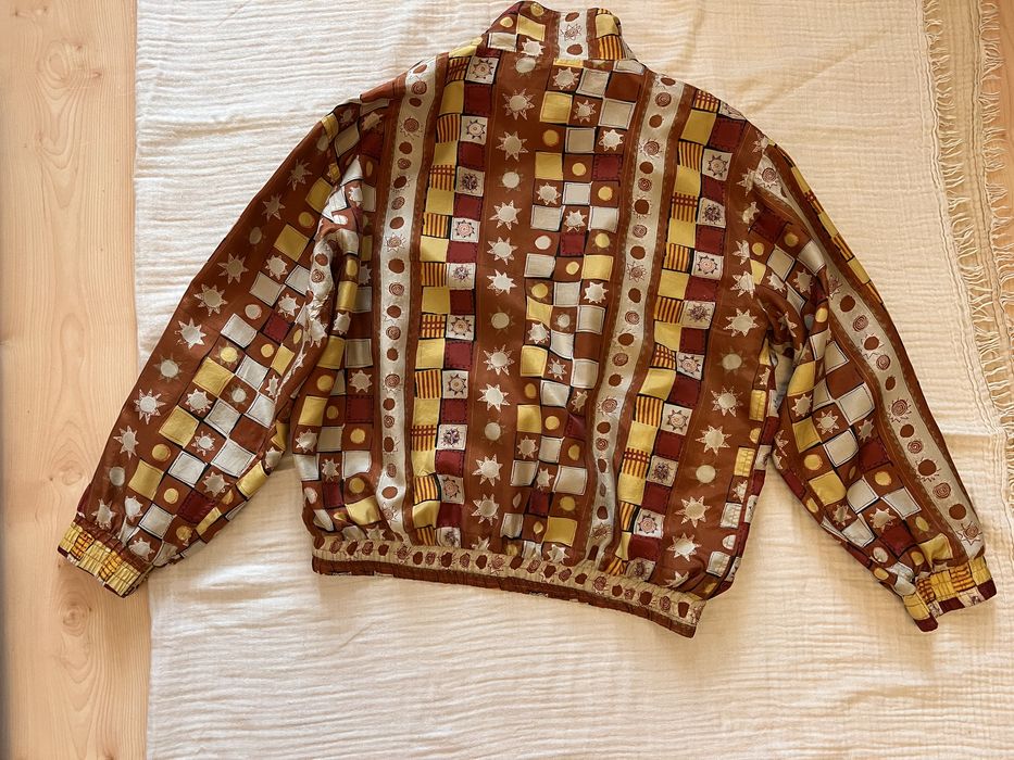Jacketa Vintage de Matase - Malcolm Flowers