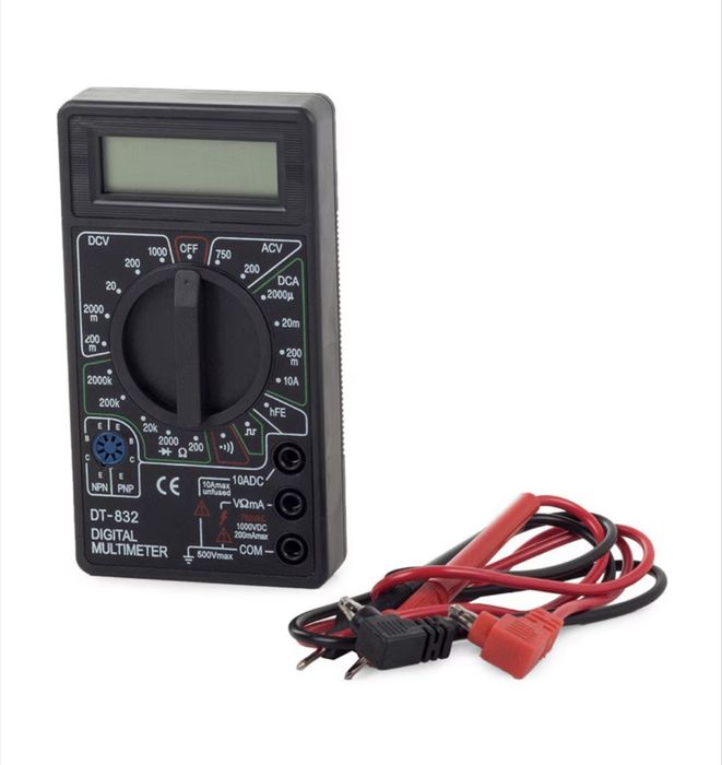 Multimetru tester digital DT-832 cu semnal LCD