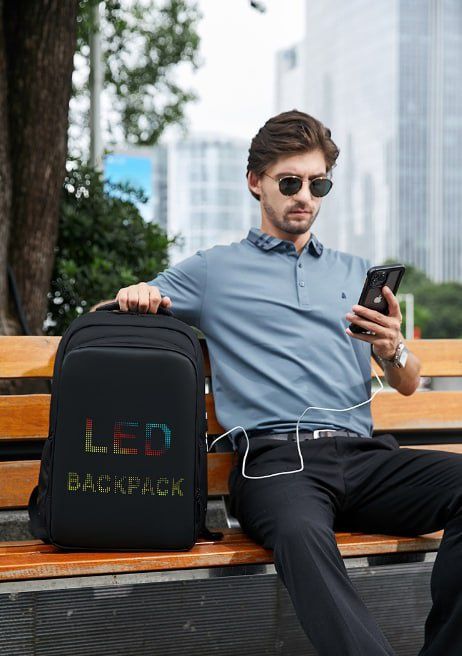 Рюкзак с LED дисплеем