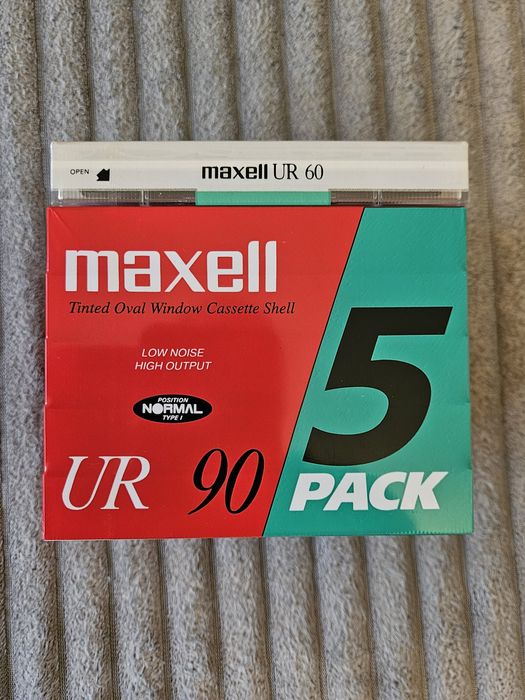 6 Casete Audio Maxell 1988