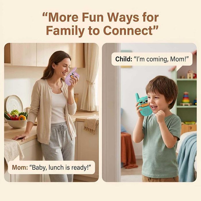 Радиостанции за деца, 3 мили с обхват, 22 канала, двупосочно радио за момчета и момичета