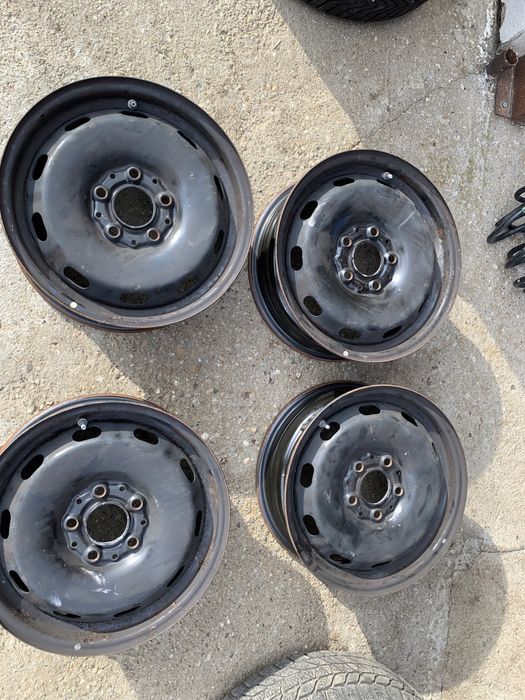 Jante tabla R15 originale Mini F55 F56 cu capace