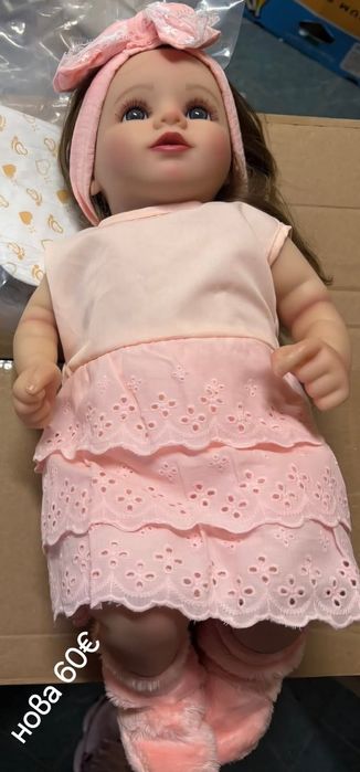 Детска количка за кукли с бебе и аксесоари