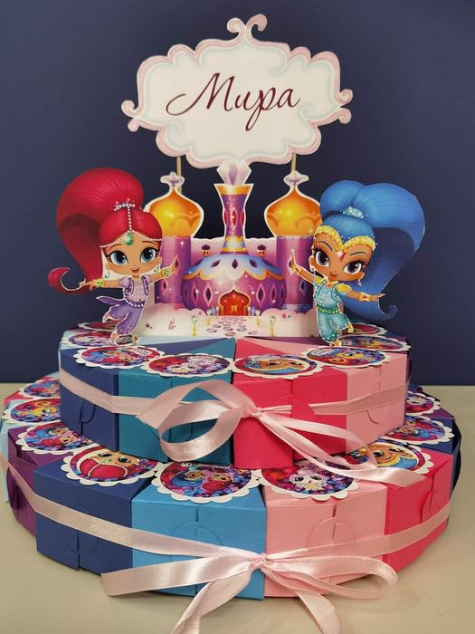 Картонена торта за детско парти