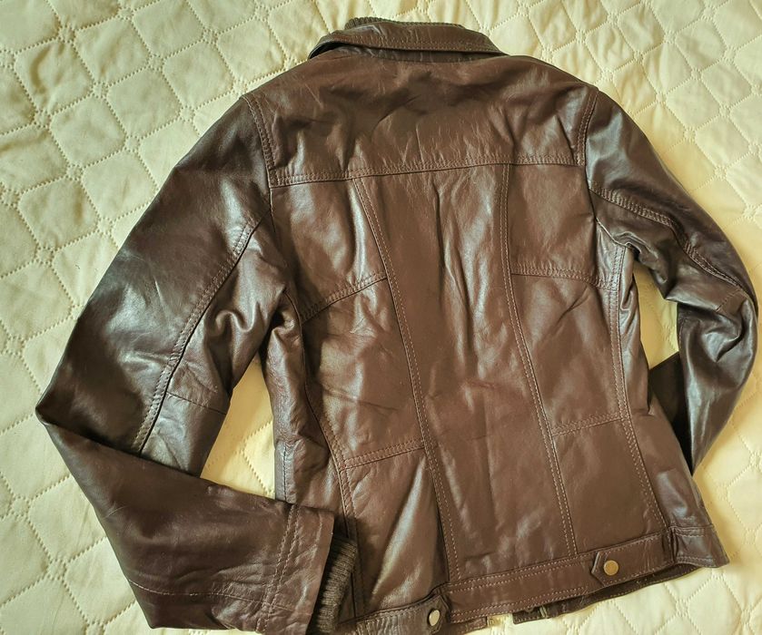 Ново яке, естествена кожа