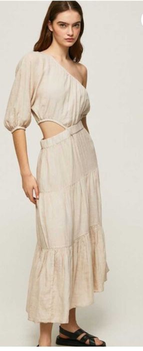 Рокля Pepe jeans лен