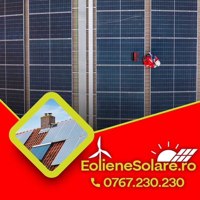 Kit Sistem Fotovoltaic Hibrid 7kw cu Eoliana 2Kw