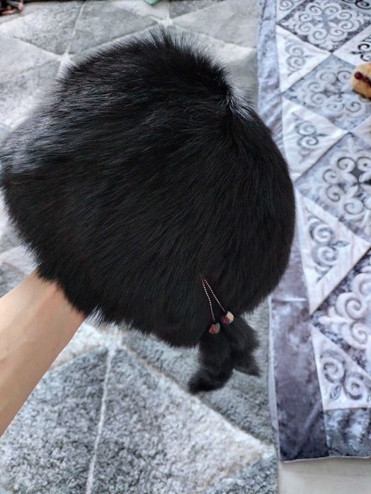 Женская песцовая шапка