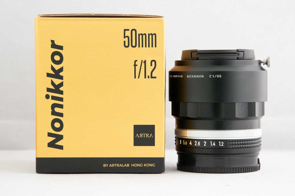 Obiectiv ARTRA LAB NOCTY-NONIKKOR 50mm F1.2 nou montura Sony E