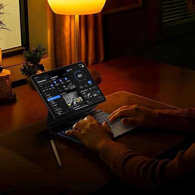 Husă cu tastatură pt. Samsung GalaxyTabS10+/S9 FE+/S9...S7+ (12,4 inci