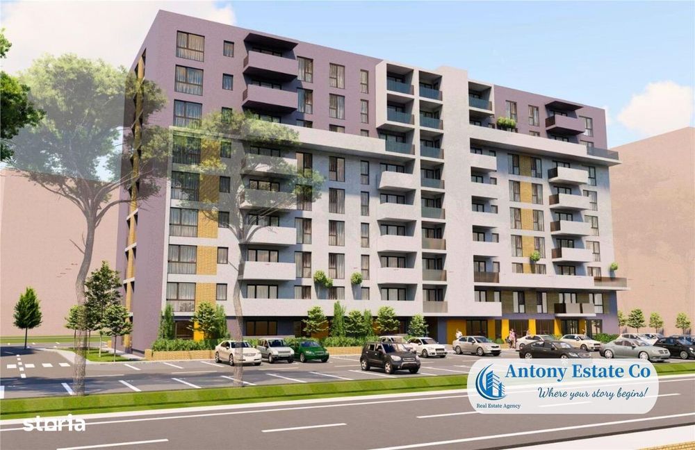 Antony Estate | Apartament NOU de vanzare, 2 camere, Cheriu