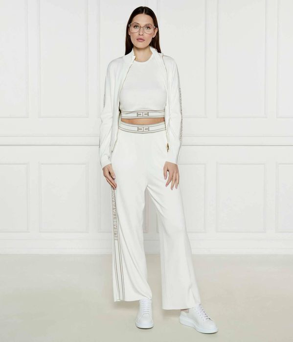 Оригинално плетено спортно горнище / суитшърт Elisabetta Franchi – Размер 40 IT (XS/S)