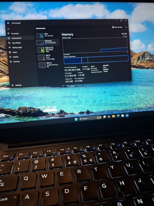 Dell Latitude 7480 i5 / 16gb ddr4 windows 10/11