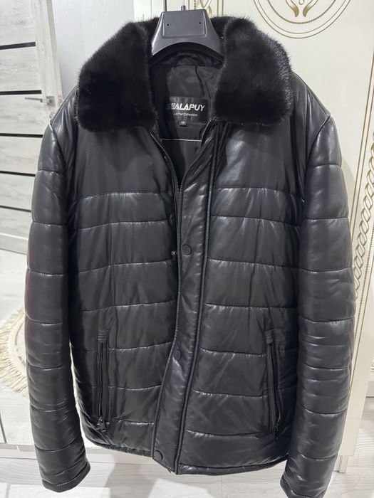 Куртка с норковым воротником