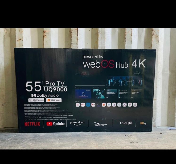 Телевизоры smart tv ,webos любых размеров
