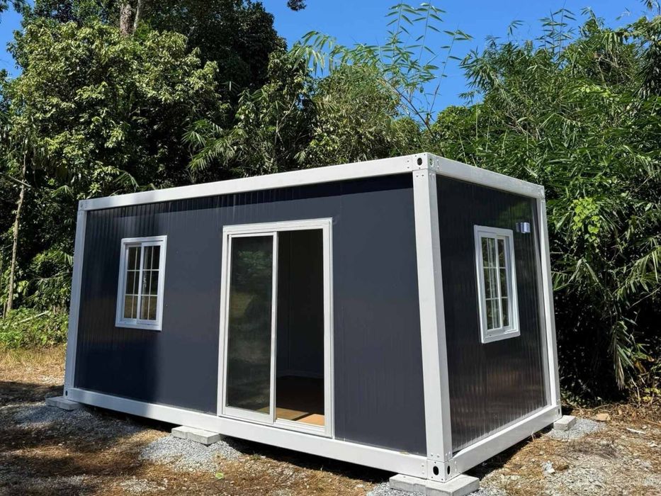 Офис контейнер Склад Павилион за живеене Налични Безплатна доставка