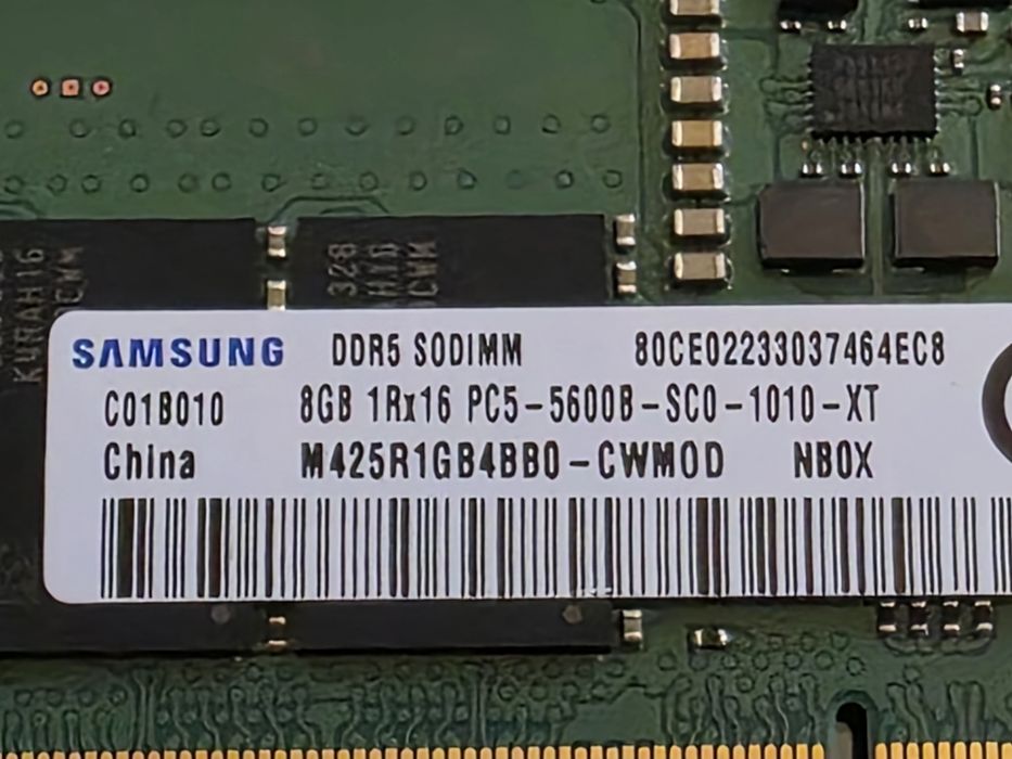 Memorie RAM laptop SAMSUNG DDR5 16GB 5600