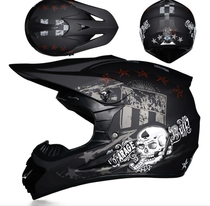 Эндуро шлемы с козырьками