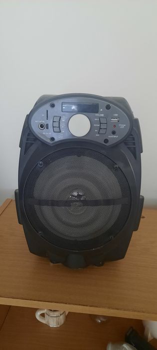 Колона със микрофон