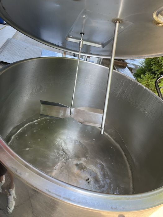 Хладилна вана за мляко неръждавейка