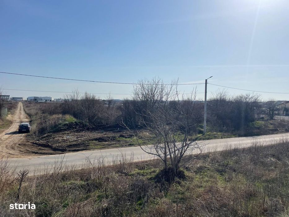 Teren De Vânzare -Str.drumul Gării Balotești Cu Deschidere  De 75 Ml.