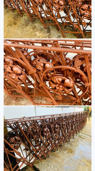 Balustrada fier forjat-antic